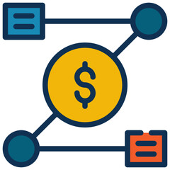work flow business innovation plan filled outline