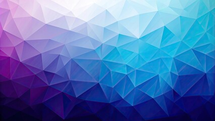 Obraz premium Blue and violet gradient abstract low poly style graphic background, abstract, low poly, geometric, design, pattern