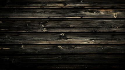 Obraz premium Elegant Dark Wood Background with Polished Finish and Rich Textures