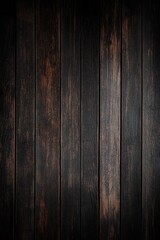 Naklejka premium Elegant Dark Wood Background with Polished Finish and Rich Textures
