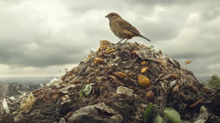A Bird on a Garbage Heap