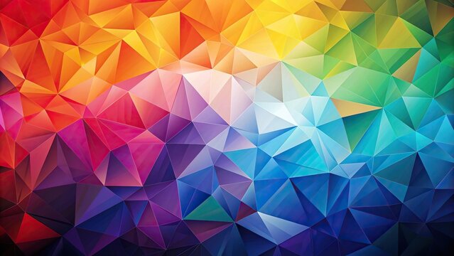 Abstract geometric backgrounds full color polygon background