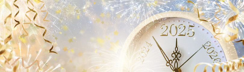2025 Happy new year fireworks