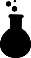 chemical glass for chemistry laboratory vector logo design template,isolated on background