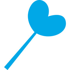 Happy birthday single vector icon