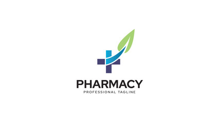 Medical Logo. Healthcare and Pharmacy Logo Design and Icon Template