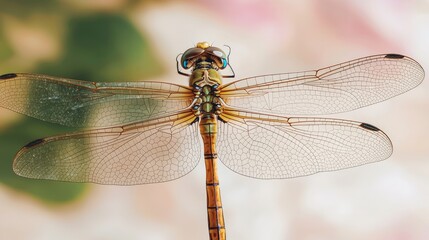 Explore the intricate beauty of dragonflies as they showcase their stunning wings and graceful flight patterns in nature