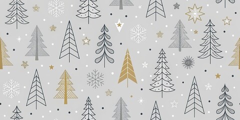 minimalist gray christmas wallpaper