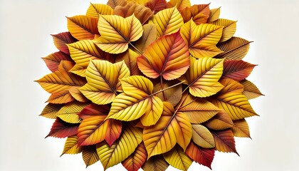 A stunning image of autumn leaves, capturing their vibrant colors as they blanket the ground in warm, rich shades of red, orange, and gold.