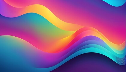 Obraz premium abstract colorful gradient background