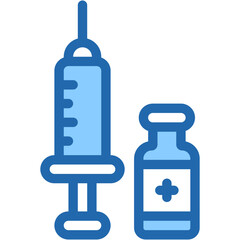 Vaccine, Syringe, Flu Shot, Vaccines, Healthcare And Medical Icon