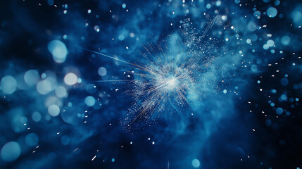 Fototapeta premium Firework background banner panorama long- Sparklers