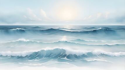 Deep Blue Calm
