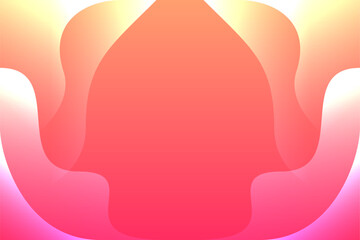 Fototapeta premium Yellow And Pink Abstract Background Style