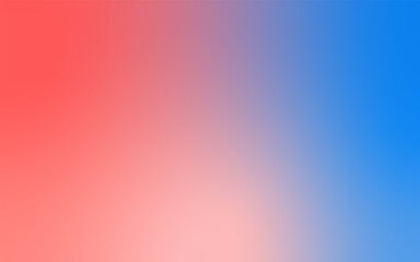 Soft Gradient Abstract Background: Minimalist Blend of Blue and Soft Red Tones