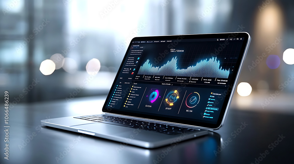 Poster enhance cybersecurity with real-time threat monitoring on your dashboard