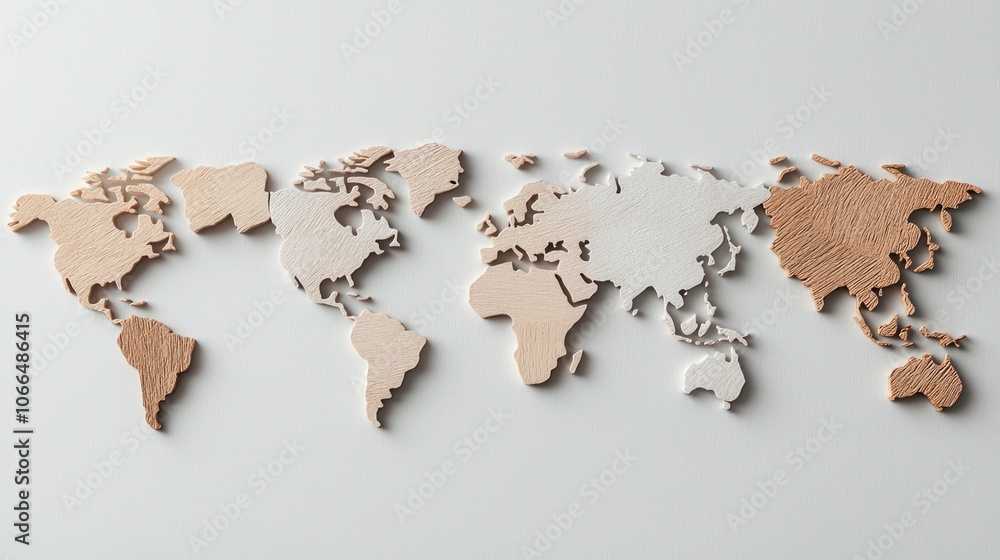 Poster multinational team collaborates on global business strategy using hqscale