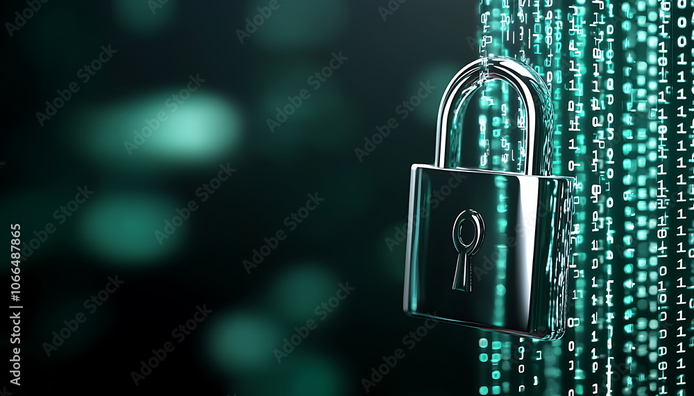 Poster enhancing cybersecurity by effective monitoring of threats through advanced lock mechanisms