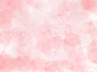 赤とピンクの水彩背景