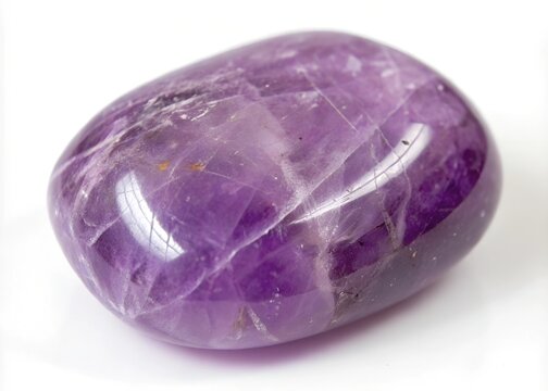 Violet purple crystal amethyst stone 