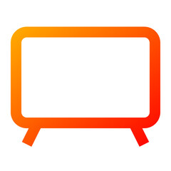 Smart tv icon. smart tv, television, tv, screen, display, entertainment, video, device, multimedia, electronic. Vector icon illustration