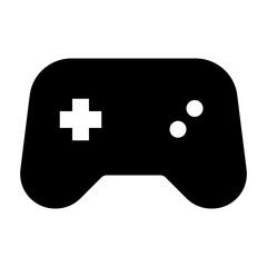 Gamepad icon. gamepad, game, joystick, controller, console, joypad, electronic, gamer, device, video game. Vector icon illustration