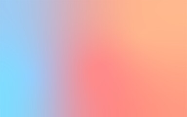 Soft Gradient Abstract Background: Minimalist Blend of Blue and Soft Red Tones