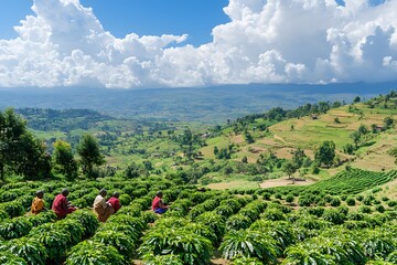 Oromo coffee farmers