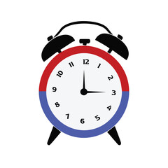 vintage-style alarm clocks vector illustration for creative timekeeping designs