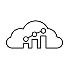 Cloud Tech Line Icon