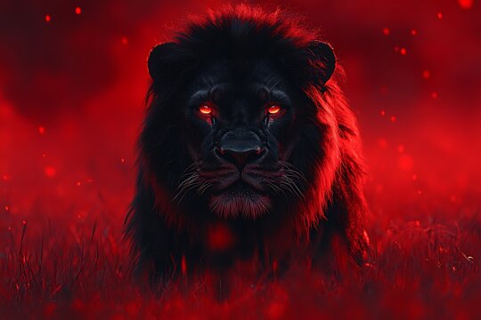 Black lion hd wallpaper discount