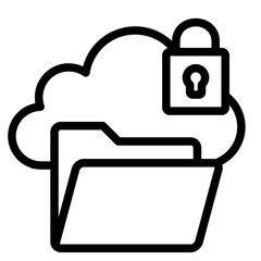 Obraz premium Secure Data Icon