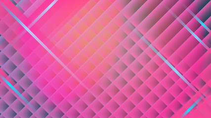 Modern Pink Gradient with Striped Line Shapes for Banner, Header, and Web