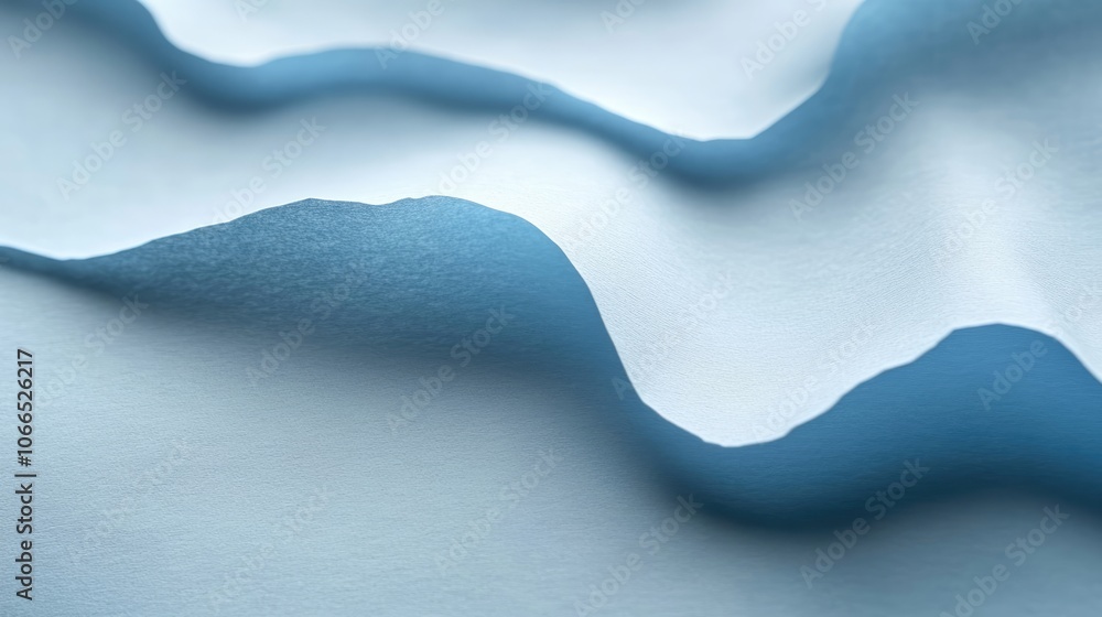 Poster light blue paper texture creates a minimal backdrop and background, ideal for site mockups and prese