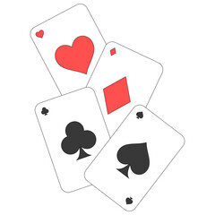 Ace Playing Card Vector