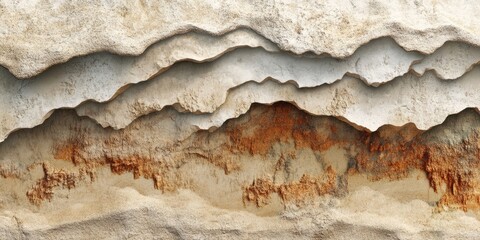 A detailed view showcasing the movement of sand and the formation of dunes, highlighting the impacts of beach erosion and the shifting patterns of coastal landscapes.