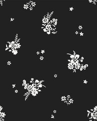 Seamless Floral Ditsy Pattern