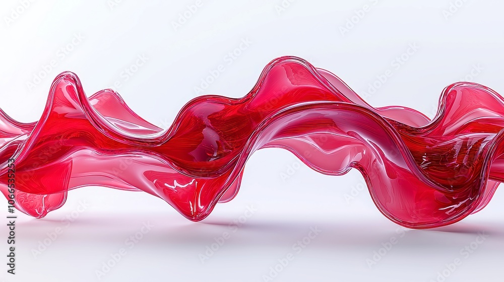 Poster creative dark red shape transitions, pack of 10 vibrant designs, featuring smooth transformations, i