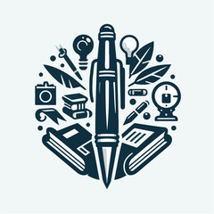 pen logo illustrated
