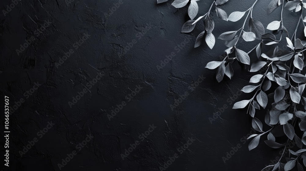 Poster stylish dark wallpaper suitable for modern design projects, offering a sophisticated touch. ideal fo