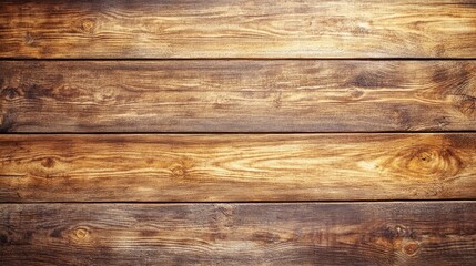 Naklejka premium Wood plank board texture creates a striking background, perfect for a banner panorama. The wood plank board texture adds depth and character, ideal for various design projects and copy space.