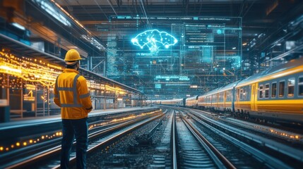 Rail maintenance optimization using predictive data and AI to prevent breakdowns and delays