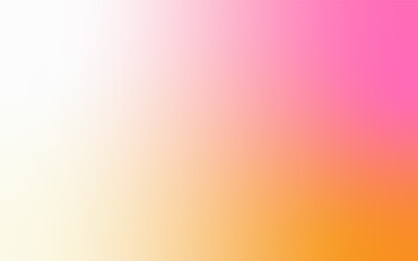 Soft Gradient Abstract Background: Minimalist Blend of Pink, white & yellow