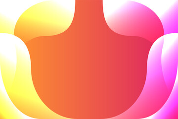 Yellow And Pink Abstract Background Style