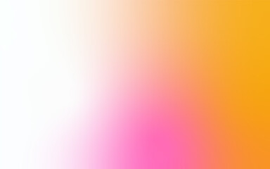 Soft Gradient Abstract Background: Minimalist Blend of Pink, white & yellow