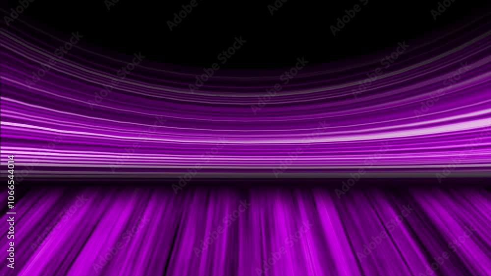 Poster pink color multiple lines wooden texture 3d space gradient pattern modern design black curve backgro