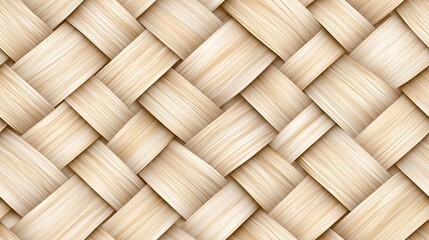 Seamless Weave Pattern in Soft Light Tones