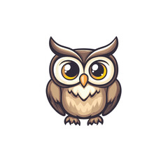 owl vector logo