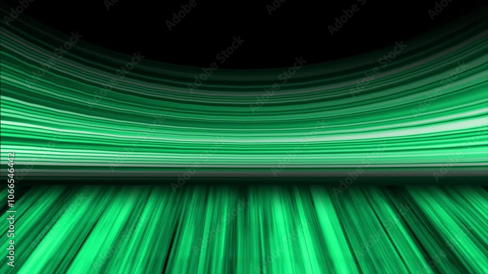 Poster turquoise color multiple lines wooden texture 3d space gradient pattern modern design black curve ba