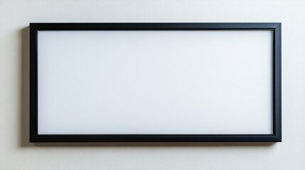 Obraz premium Menu Board Screen Display Mockup